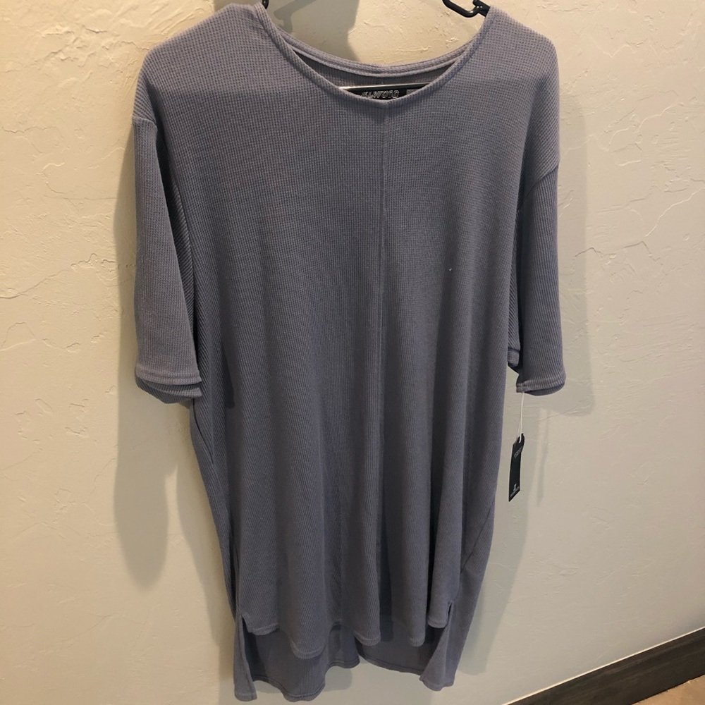 COPY - Waffle Knot Tee (Extended Length)